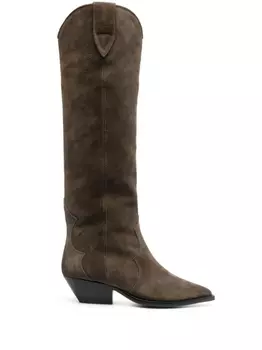 ISABEL MARANT сапоги Denvee 50, зеленый