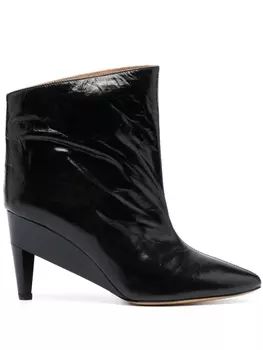 ISABEL MARANT сапоги Dylvee 80 с заостренным носком, черный