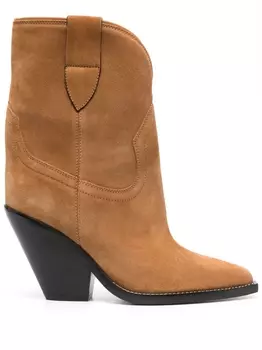 ISABEL MARANT сапоги Leyane 90, коричневый