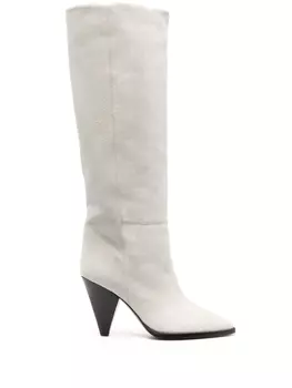 ISABEL MARANT сапоги на каблуке, белый