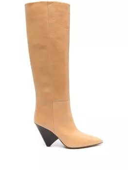 ISABEL MARANT сапоги на каблуке, нейтральный цвет