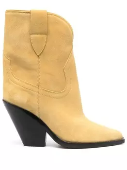 ISABEL MARANT сапоги на каблуке, желтый