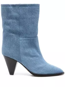 ISABEL MARANT сапоги Rouxa 80, синий