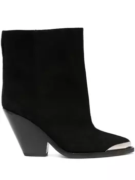 ISABEL MARANT сапоги с заостренным носком, черный