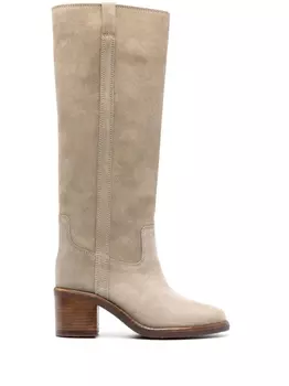 ISABEL MARANT сапоги Seenia 80, нейтральный цвет