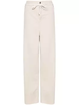 ISABEL MARANT широкие брюки Jordy, нейтральный цвет