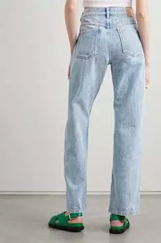 ISABEL MARANT широкие джинсы Nadege с высокой посадкой, светло-синий