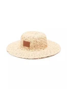 ISABEL MARANT шляпа Tullum из рафии, нейтральный цвет