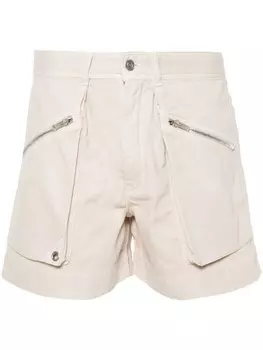 ISABEL MARANT шорты Jeliano с завышенной талией, серый