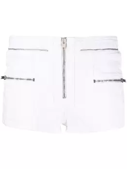 ISABEL MARANT шорты с молниями, белый