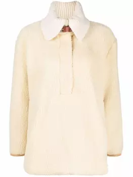 ISABEL MARANT шуба Brigette из овчины, нейтральный цвет