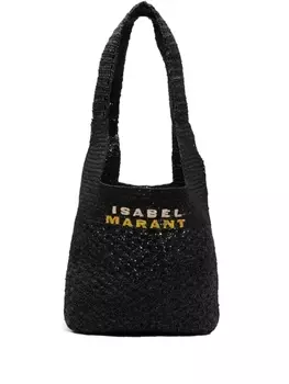 ISABEL MARANT сумка-тоут Medium Praia среднего размера, черный