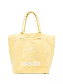 ISABEL MARANT сумка-тоут с логотипом, желтый