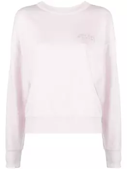 ISABEL MARANT толстовка Shad с вышитым логотипом, розовый