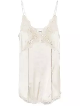 ISABEL MARANT топ Diandra, нейтральный