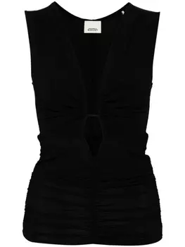 ISABEL MARANT топ Jillya без рукавов, черный