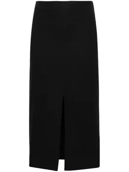 ISABEL MARANT юбка-карандаш Mills длины миди, черный