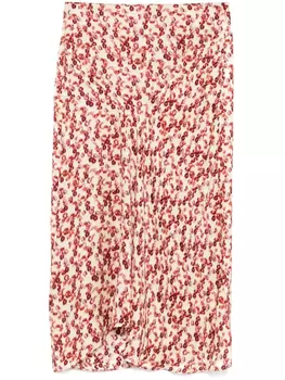 ISABEL MARANT юбка миди Lisanne, нейтральный