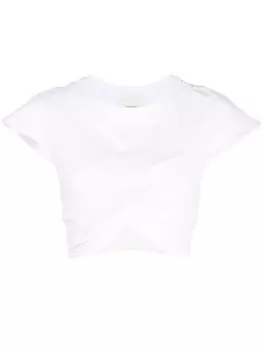 ISABEL MARANT укороченная футболка, белый