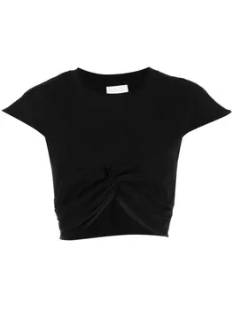 ISABEL MARANT укороченная футболка, черный