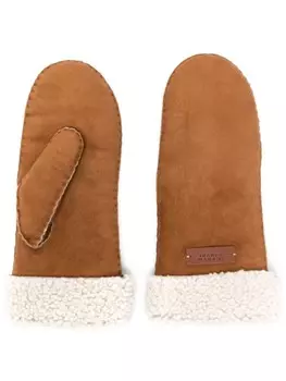 ISABEL MARANT варежки Mulfi, коричневый