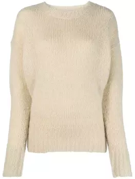 ISABEL MARANT вязаный джемпер, нейтральный цвет