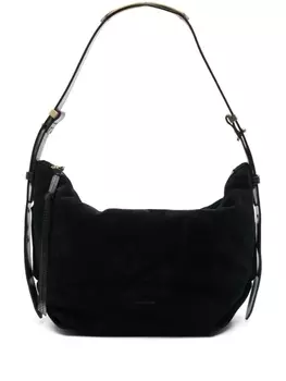 ISABEL MARANT замшевая сумка на плечо Leyden, черный