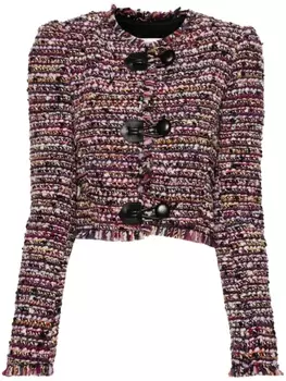 ISABEL MARANT жакет Gradilia из букле, черный