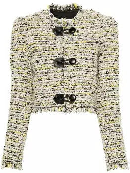 ISABEL MARANT жакет Gradilia из букле, серый