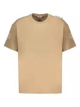 Isabella 1985 graphic-print cotton футболка, нейтральный