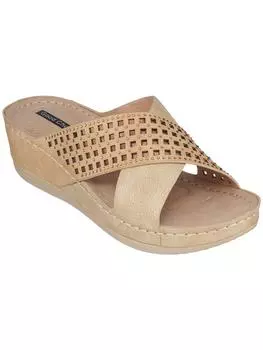 ISABELLA женские сандалии на танкетке с комфортной стелькой Good Choice, золотой