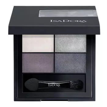 Isadora Четырехместные тени для век Eye Shadow Quartet 12 Crystal Mauve 4g