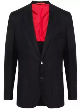 Isaia однобортный пиджак, синий