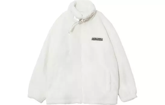 ISaluteU бархатная куртка унисекс, Белый