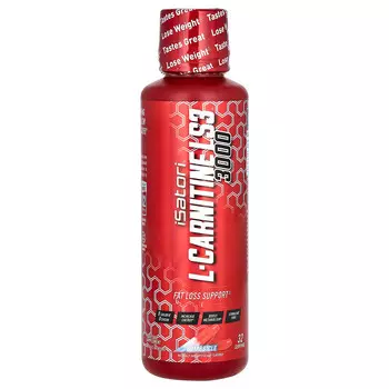 Isatori, L-карнитин LS3 3000, бомба, 3000 мг, 473 мл (16 жидк. Унций)