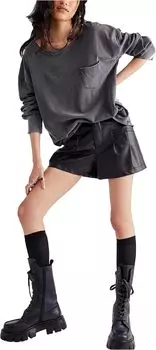 Исчезать в тебе Free People, цвет Metal Stiletto