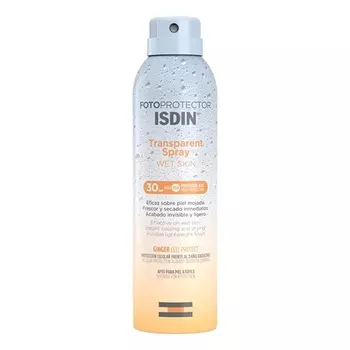 ISDIN Fotoprotector Прозрачный спрей для влажной кожи SPF30 Защита тела 250мл