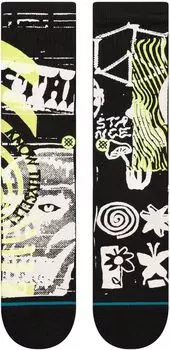 Искаженный Stance, черный