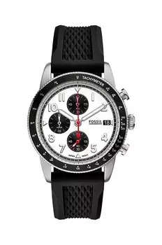 Ископаемые часы Fossil, серебряный