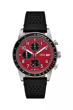 Ископаемые часы Fossil, серебряный