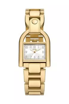 Ископаемые часы Fossil, золотой