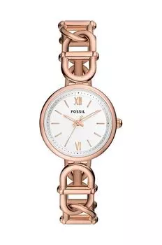 Ископаемые часы Fossil, золотой