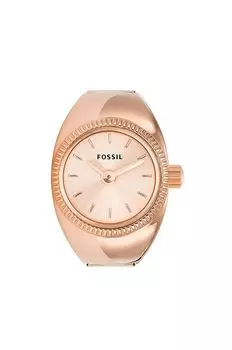 Ископаемые часы Fossil, золотой