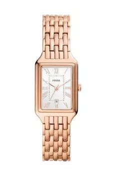 Ископаемые часы Fossil, золотой