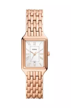 Ископаемые часы Fossil, золотой