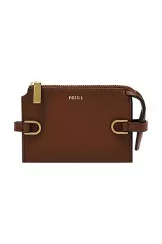 Ископаемый кошелек Fossil, коричневый