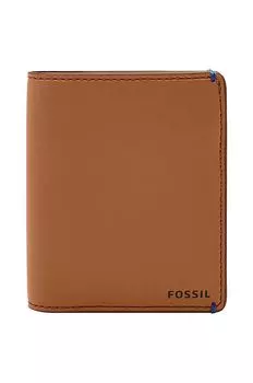 Ископаемый кошелек Fossil, коричневый