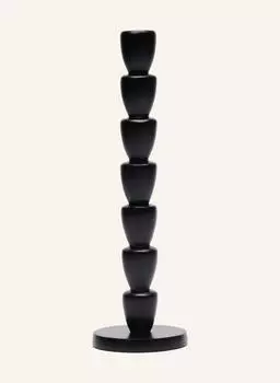 Ископаемый подсвечник Rivira Maison, черный