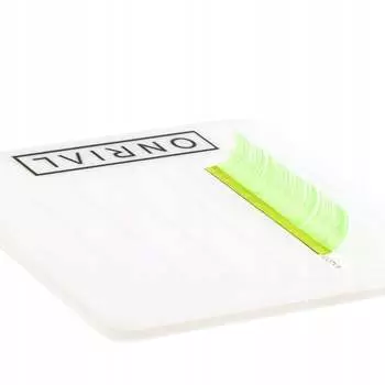 ИСКУССТВЕННЫЕ РЕСНИЦЫ ONRIAL GREEN NEON/21 ПОЛОСКА/С 0.07 МИКС 6-13 Inne