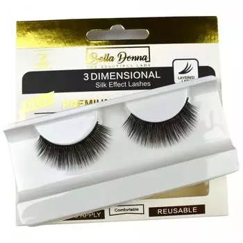 ИСКУССТВЕННЫЕ ШЕЛКОВЫЕ РЕСНИЦЫ НА ПОЛОСКЕ 5D - 31 Zwap